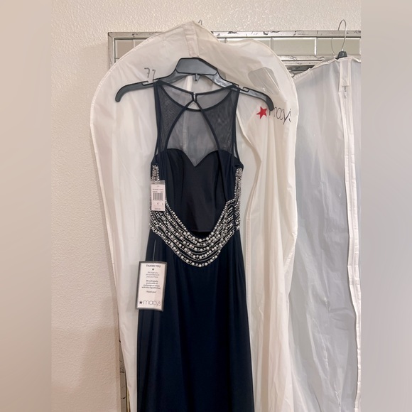 Macy's | Dresses | New Macys Navy Blue Long Dress Size Women | Poshmark Macy's | Dresses | New Macys Navy Blue Long Dress Size Women | Poshmark